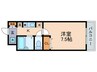 アルカディア堂山 1Kの間取り