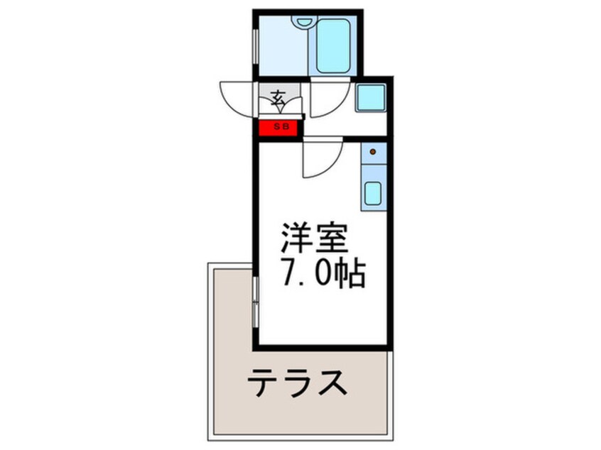 間取図 千里山ハイツ