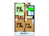 Ｍプラザ城東５番館 2DKの間取り