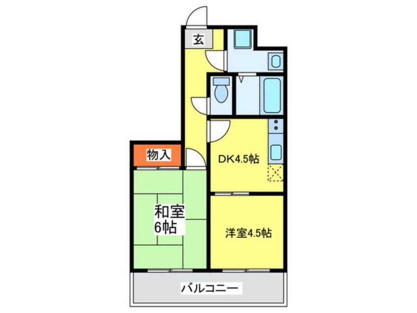 間取図 Ｍプラザ城東５番館