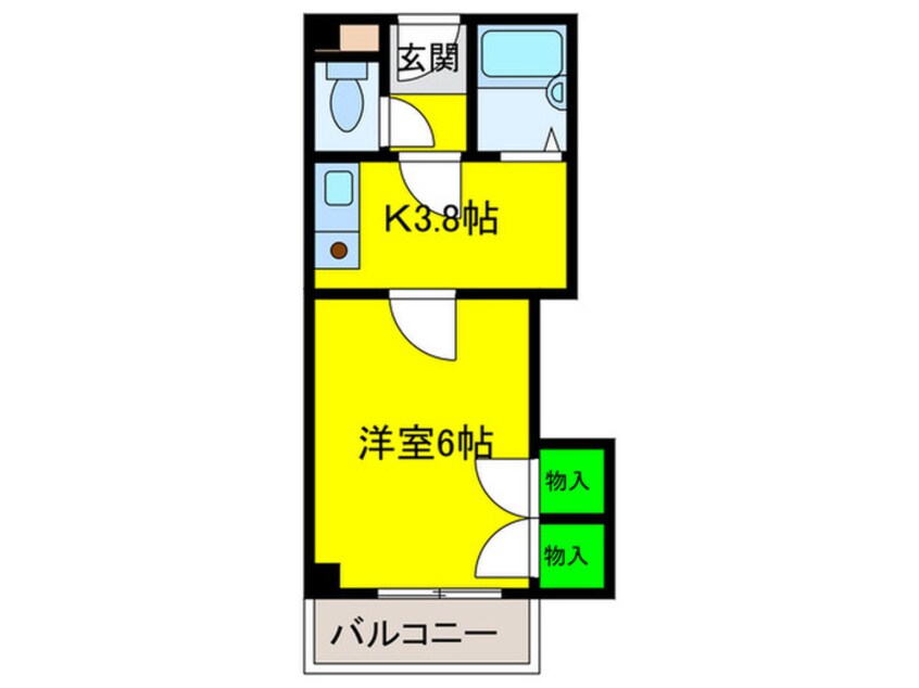 間取図 ス－ペリアレジデンスⅠ