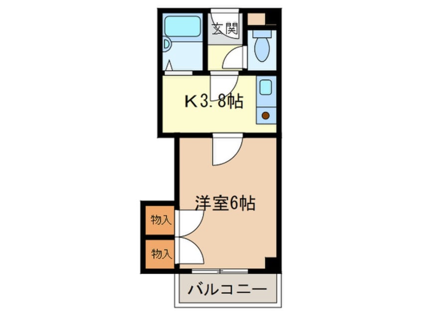 間取図 ス－ペリアレジデンスⅠ