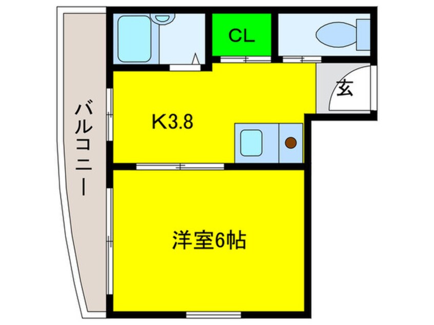 間取図 ス－ペリアレジデンスⅠ