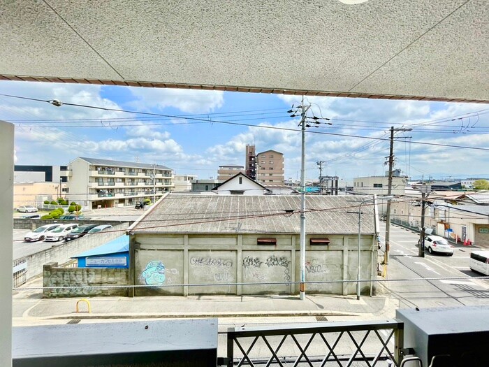 室内からの展望 ス－ペリアレジデンスⅠ