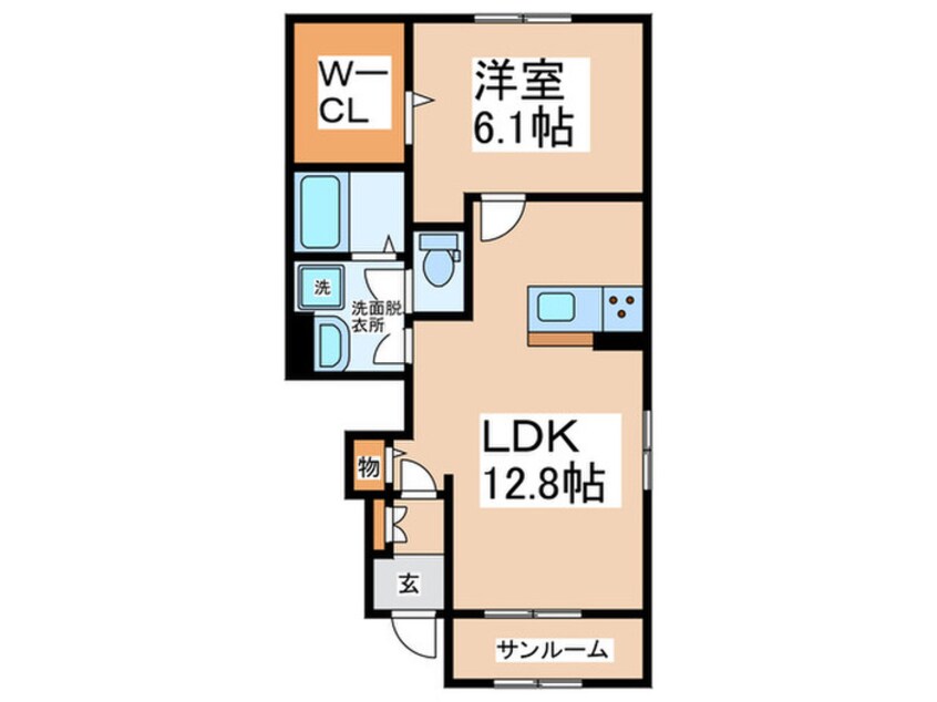 間取図 ヴェステンフォーゲル