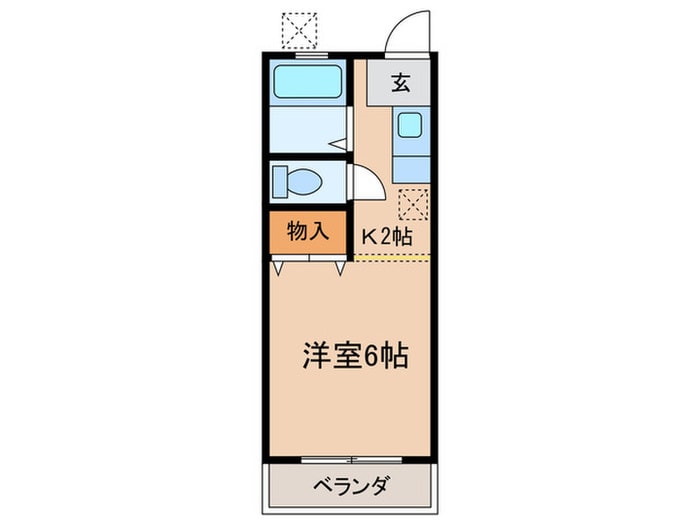 間取り図 テックハイツ
