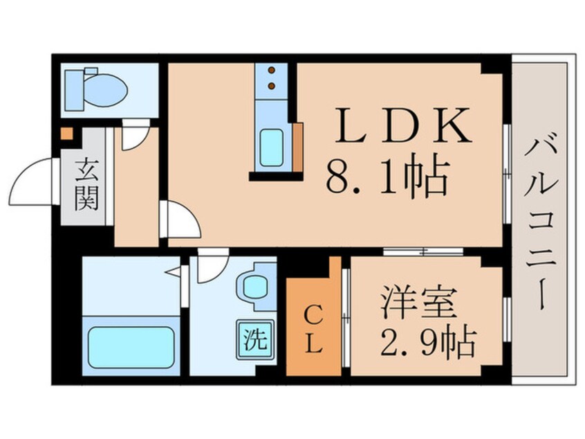 間取図 ベルメゾンＦⅡ