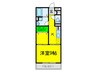 WISTERIA PLACE 1Kの間取り