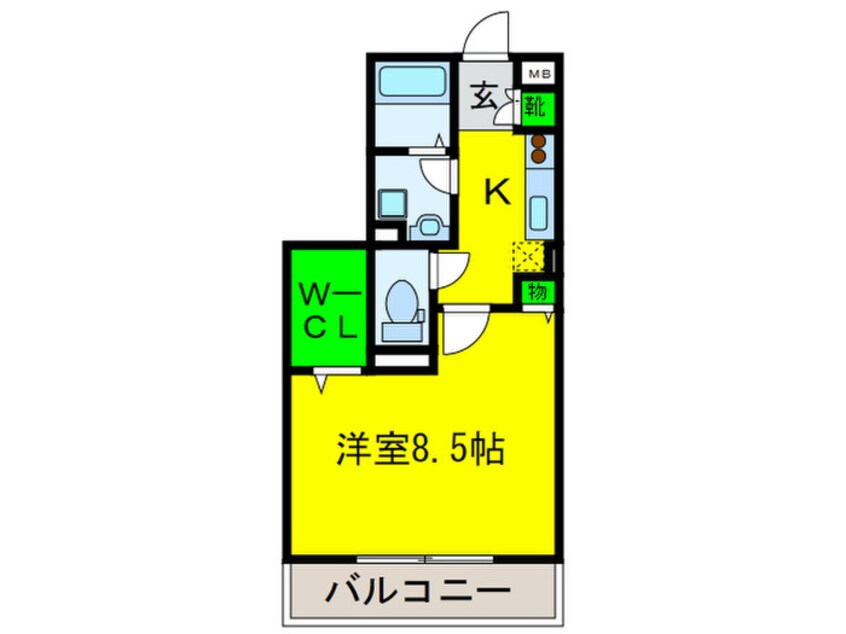 間取図 WISTERIA PLACE