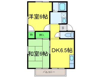 間取図 エステートピア浜寺