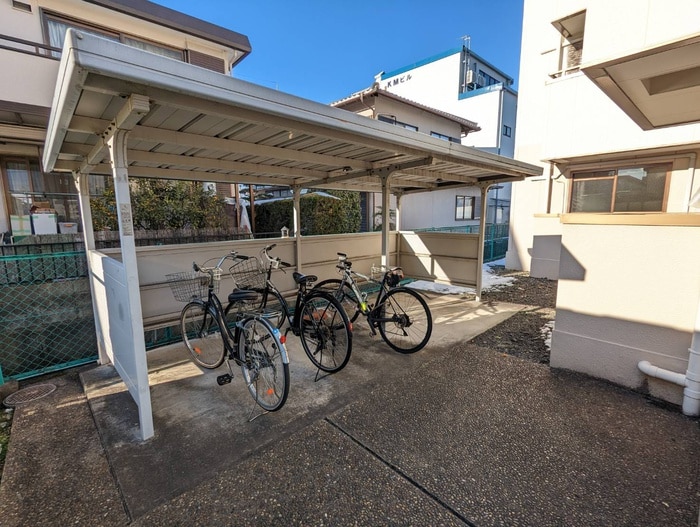 駐輪場 エクセレント中村2号棟