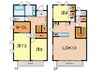 ヴィラアシヤ 3LDKの間取り