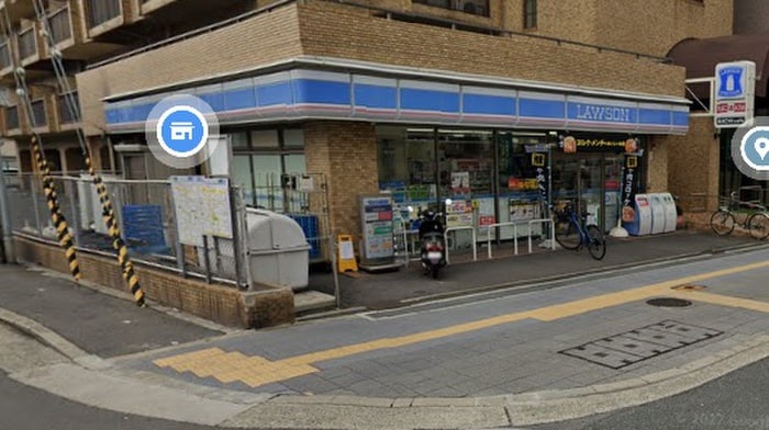 ローソン(コンビニ)まで600m サンシティ桑津