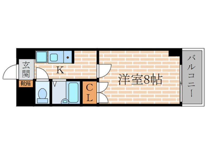 間取図 エスペランサ藤川