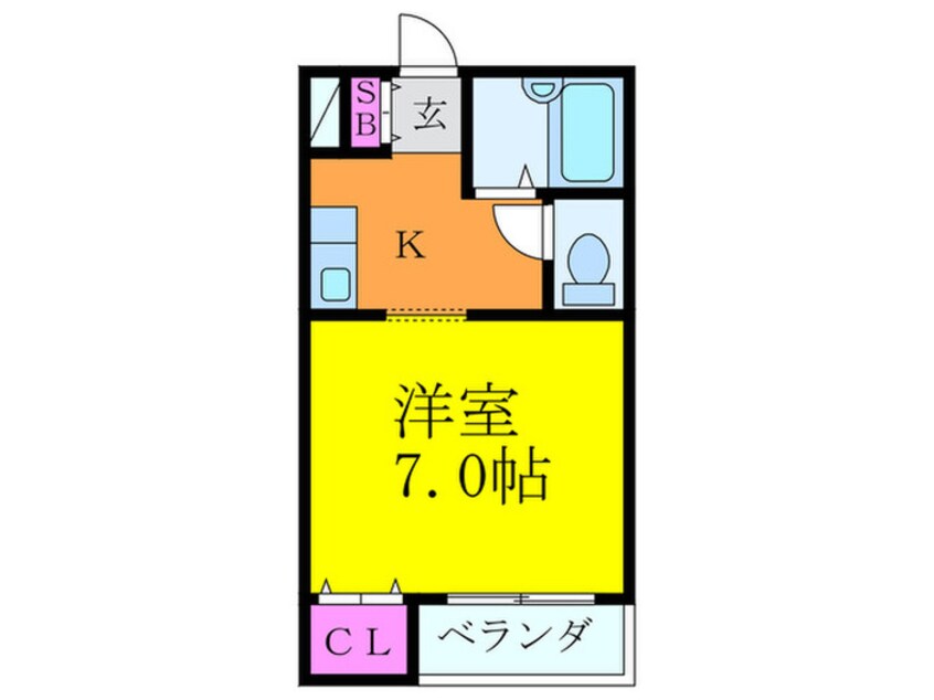 間取図 メゾンルミエール