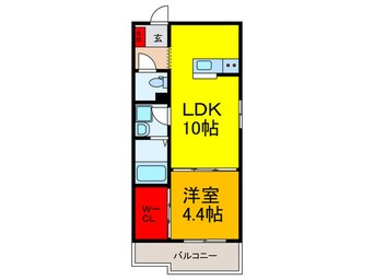 間取図 ARCA弥刀駅前