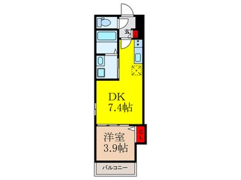 間取図 エイデン新大阪