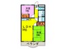 エミグラント平兵衛 2LDKの間取り