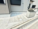 駐輪場 アンジュレジデンス石橋