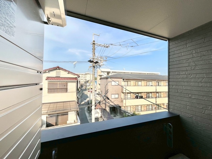 室内からの展望 アンジュレジデンス石橋