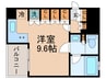 リーガル京都四条烏丸（403） 1Rの間取り