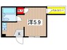 山口建設ビル 1Rの間取り