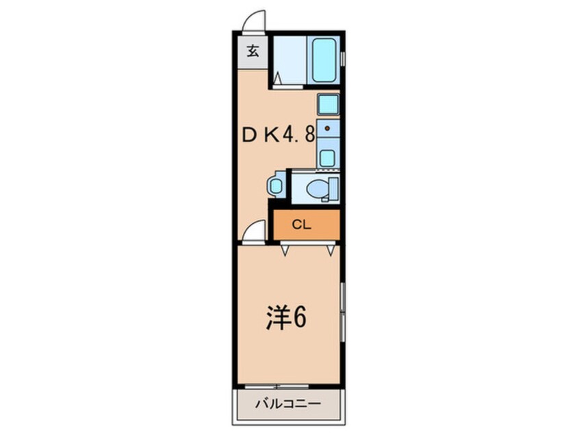 間取図 ノースハーツⅡ