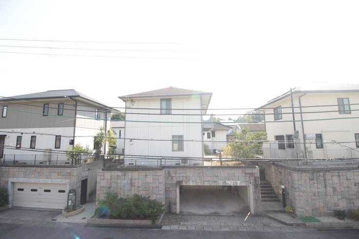 室内からの展望 エステート塩屋山手Ｂ棟