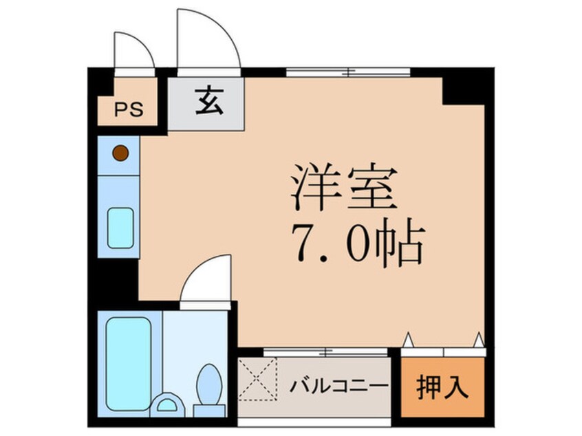 間取図 コーポ井上