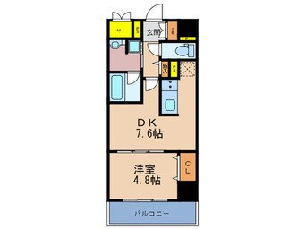 間取図 フォルテ福島