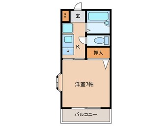 間取図 フレンドハイツ須磨