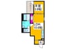 F+style堺・堀上町2号館 1LDKの間取り