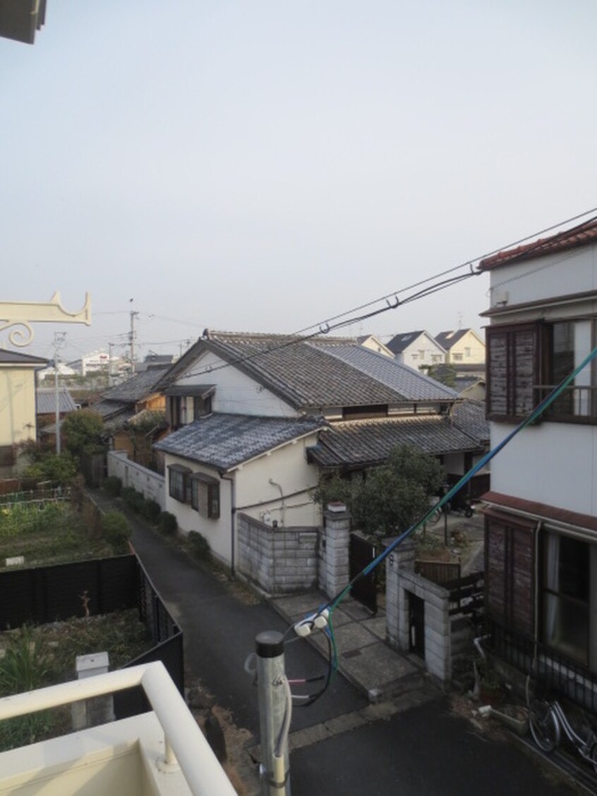 室内からの展望 奥田ハイツ