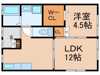 間取図 岸岡ハイツ