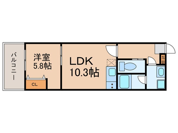 間取り図 仮)下京区吉文字町新築計画