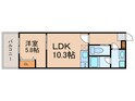 仮)下京区吉文字町新築計画の間取図