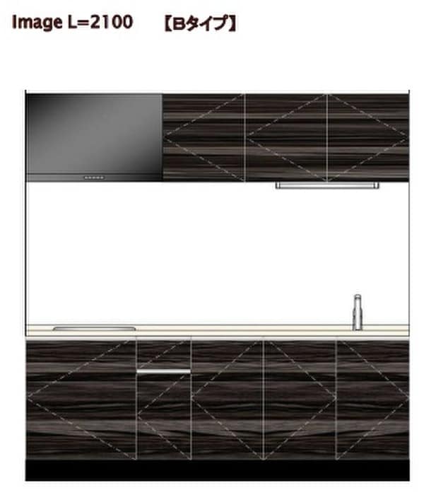 キッチン 仮)下京区吉文字町新築計画