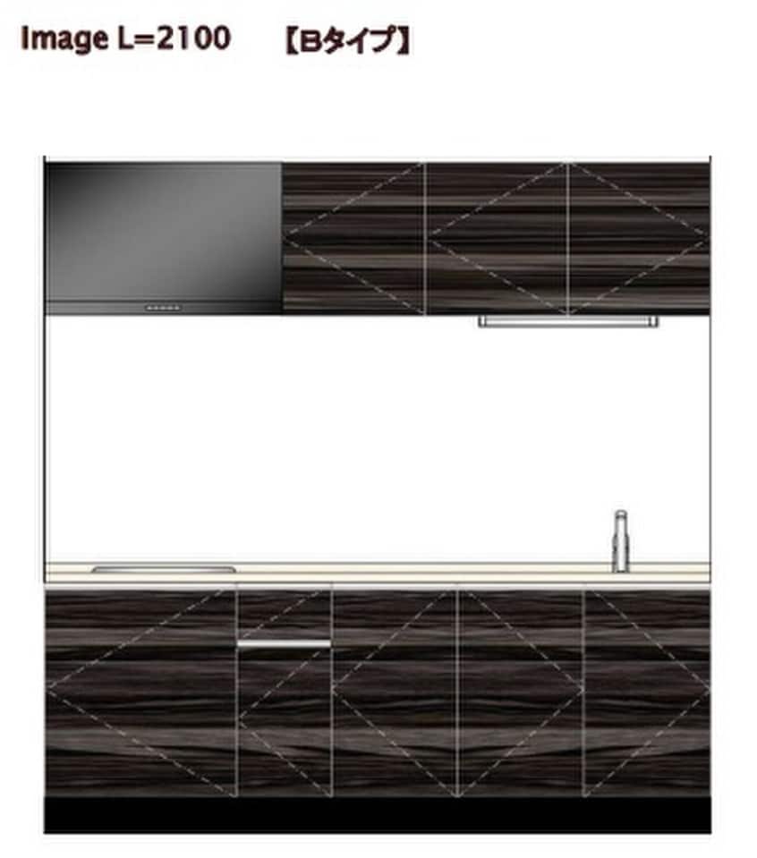 キッチン 仮)下京区吉文字町新築計画