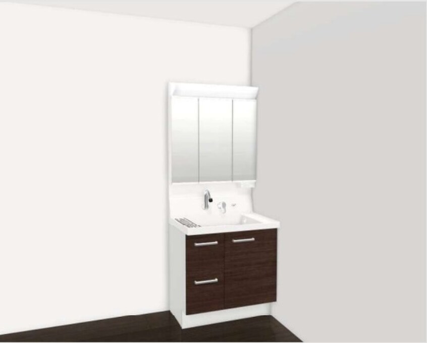 洗面 仮)下京区吉文字町新築計画