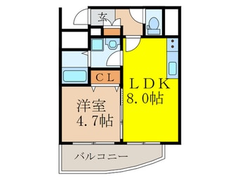 間取図 サンレムート新大阪eastⅡ