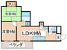 ハイツシャレード 2LDKの間取り