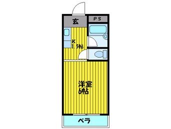 間取図 ネオコ－ポイケダヤ１号館　３Ｆ