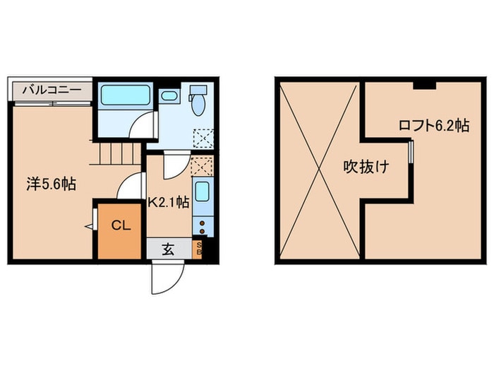 間取り図 First  Gate KOBE