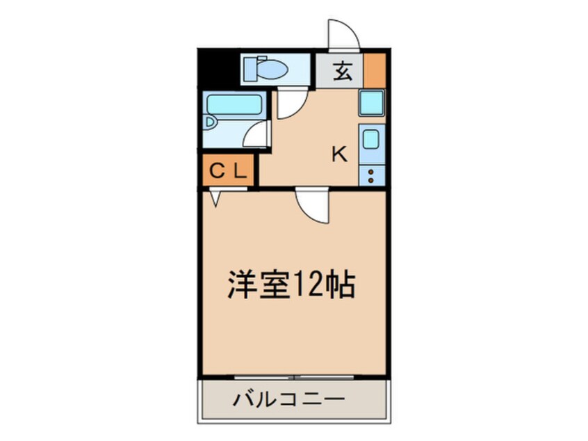 間取図 シャルル久御山