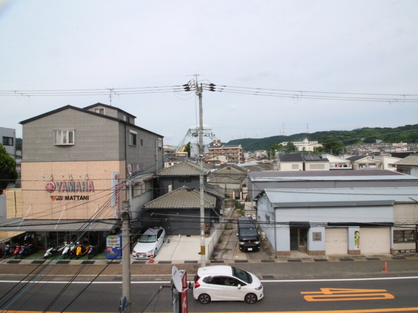 室内からの展望 乾マンション