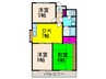 須賀マンション 3DKの間取り