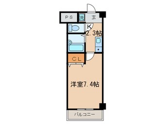 間取図 レイクヴュー堅田