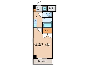 間取図 レイクヴュー堅田