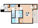 ウェルスクエア長居公園Ⅱの間取図