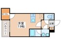 ウェルスクエア長居公園Ⅱの間取図